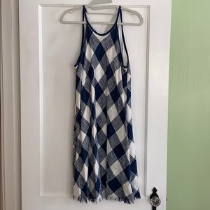 Cloth & Stone checkered dress